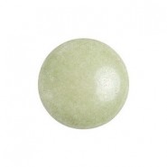 Les perles par Puca® Cabochon 14mm - Opaque light green ceramic look 03000/14457